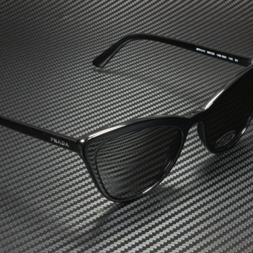 Prada Women's Black and Grey Sunglasses! - Picture 3 of 4